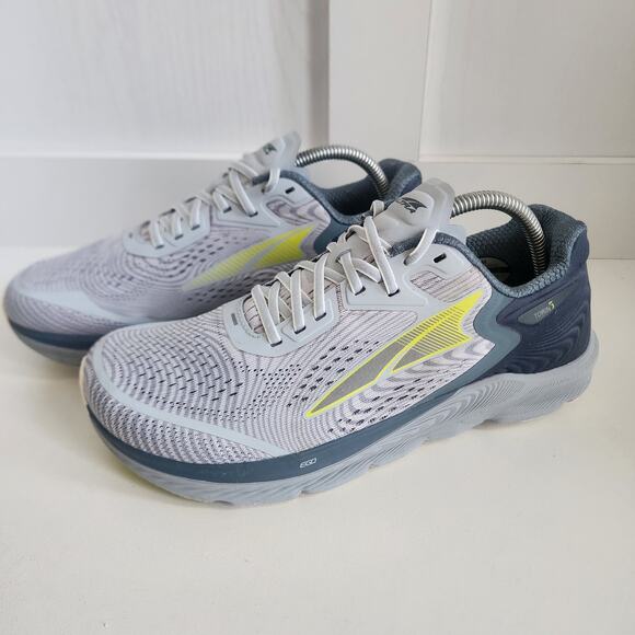 Altra Torin 5 Men's 8.5 / Women's 10 Gray / Navy / Lime Running Shoe Sneaker - Picture 1 of 11